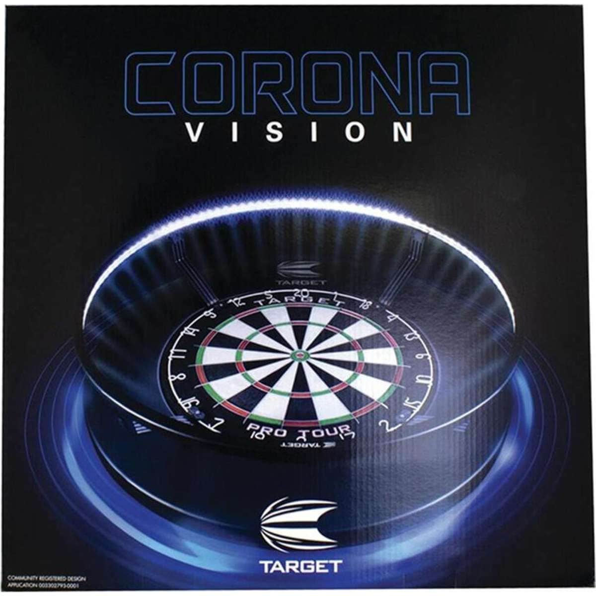 Target Corona Vision LED Light Attachment For Dart Board Woolworths