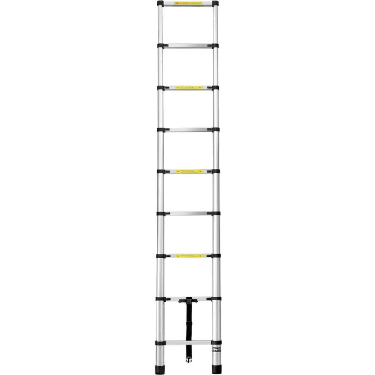 Giantz 2 6M Telescopic Ladder Aluminium Extension Extendable Steps giantz-2-6m-telescopic-ladder-aluminium-extension-extendable-steps