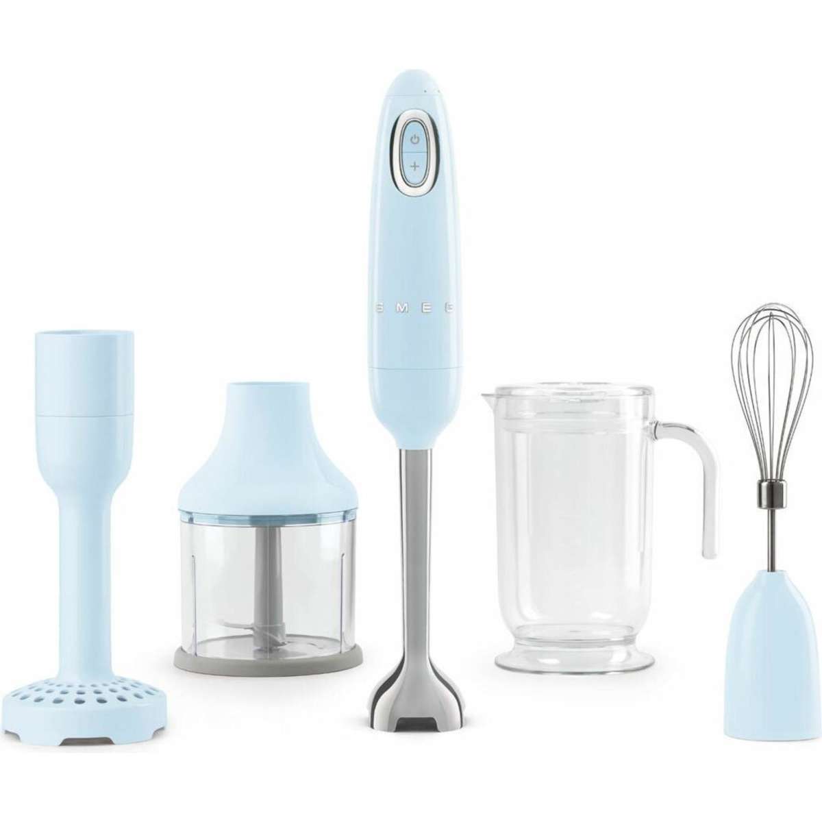 Smeg 700W Hand Blender Pastel Blue Woolworths
