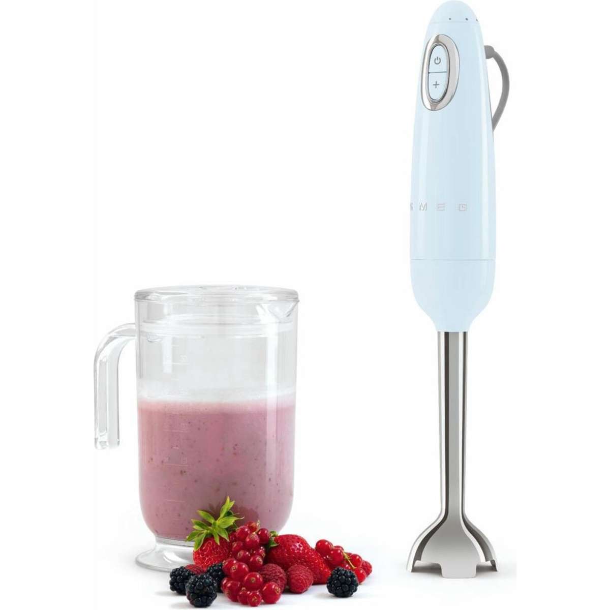 Smeg 700W Hand Blender Pastel Blue Woolworths