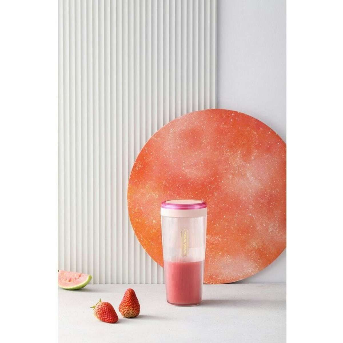 Morphy Richards 300ml Wireless Personal Smoothie Blender Cup Pink Woolworths