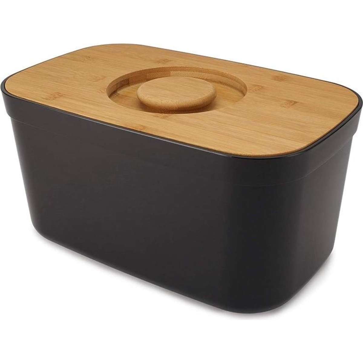 Joseph Joseph Bread Bin With Cutting Board Lid White 