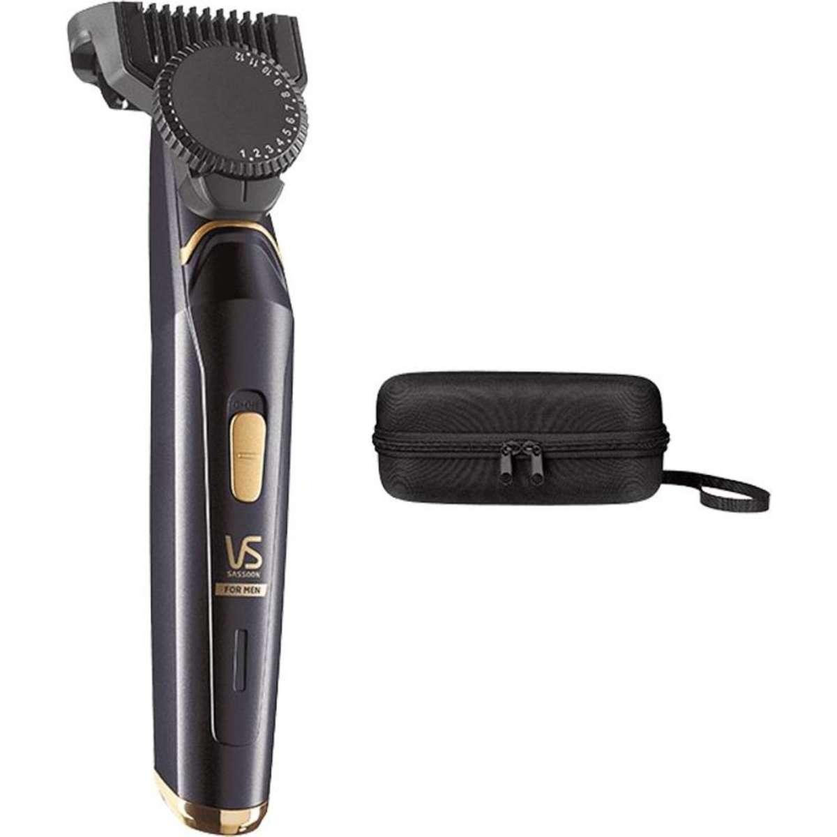 VS Sassoon For Men Xpert Cordless Adjustable Beard Trimmer Black