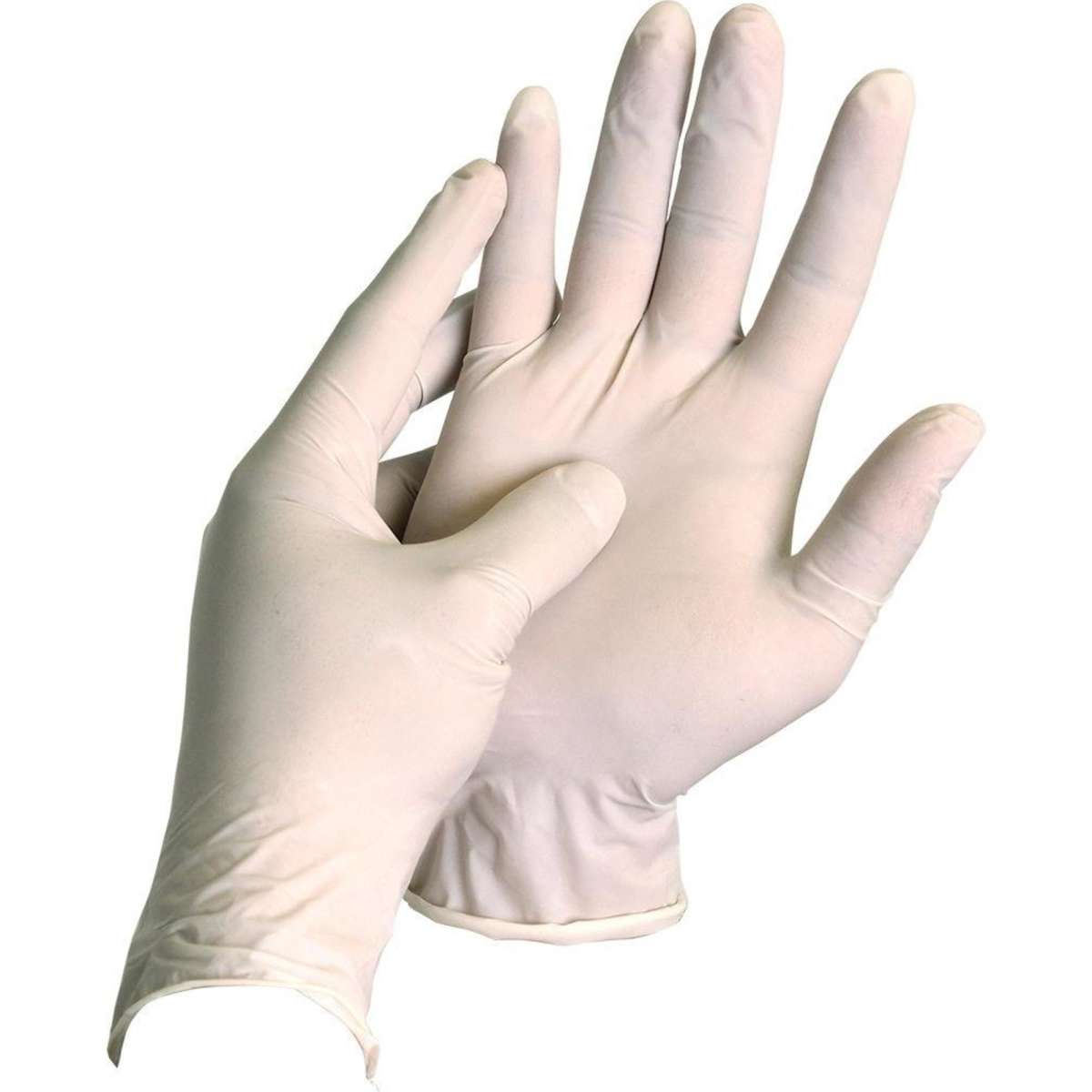 Sabco Latex Disposable Gloves Large White Woolworths