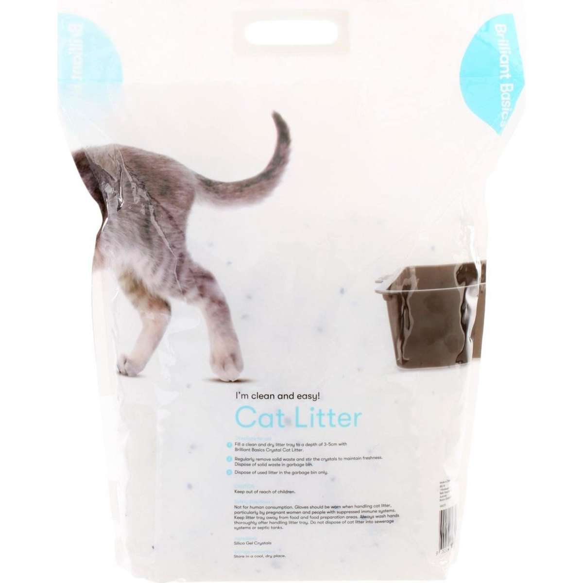 Brilliant Basics Cat Litter Crystals 6kg | Woolworths