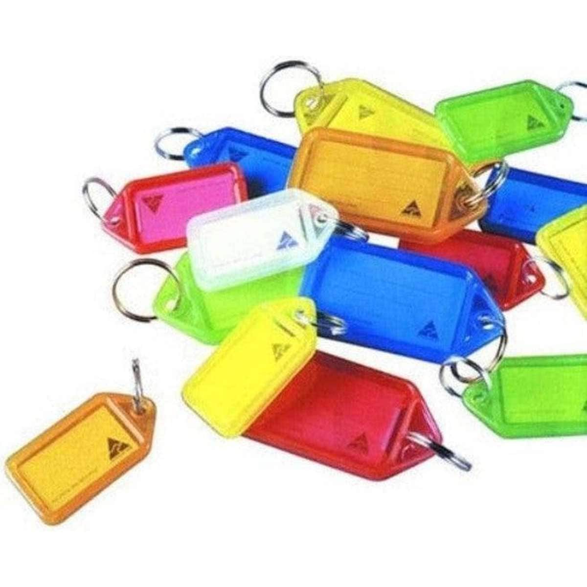 Kevron Key Tags Assorted Colours Pack 50 Woolworths