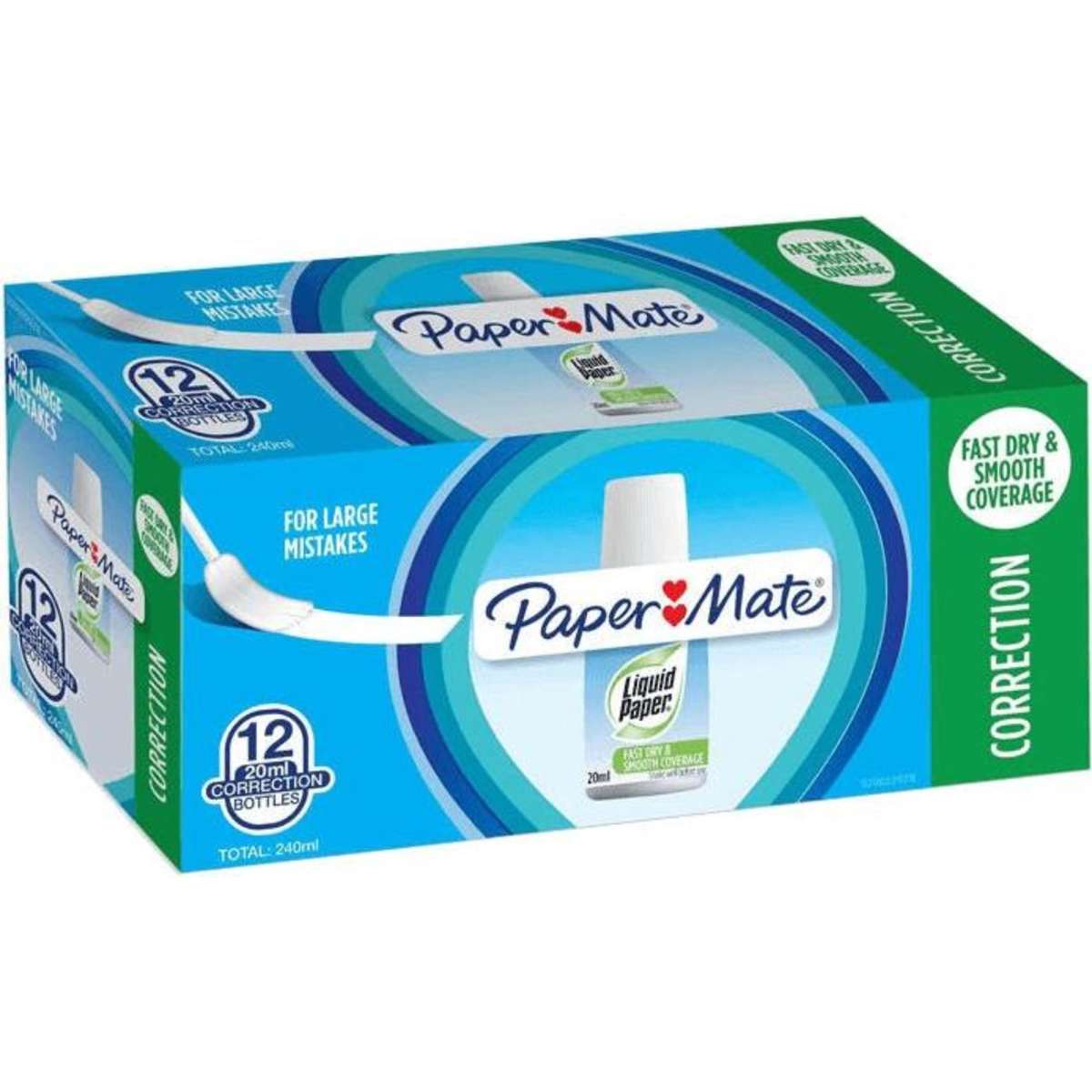 Liquid Paper Liquid Paper Correction Fluid 20mL Box 12 Woolworths