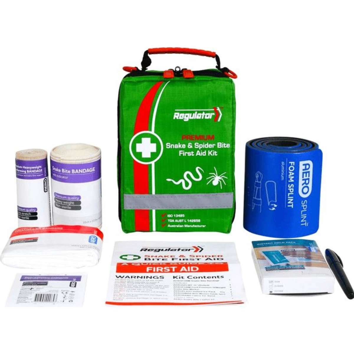 Regulator Premium Snake Spider Bite First Aid Kit Tension Bandage Stings Bushwalking Hiking