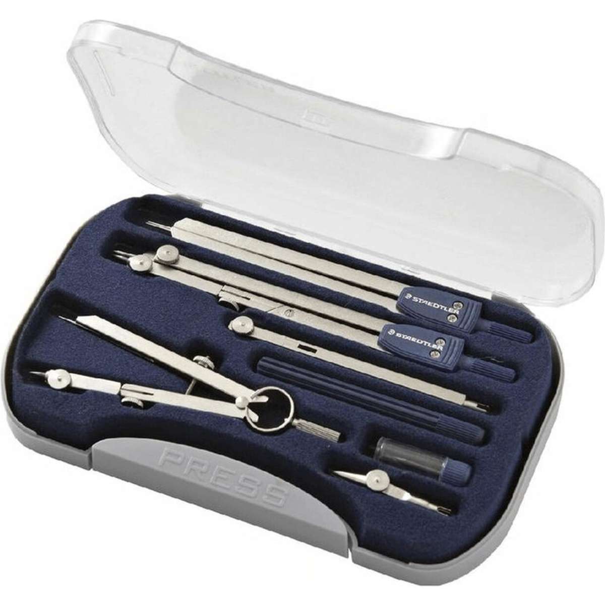 Staedtler Arco Compass Set Metal Drawing Kit Precision Technical Woolworths