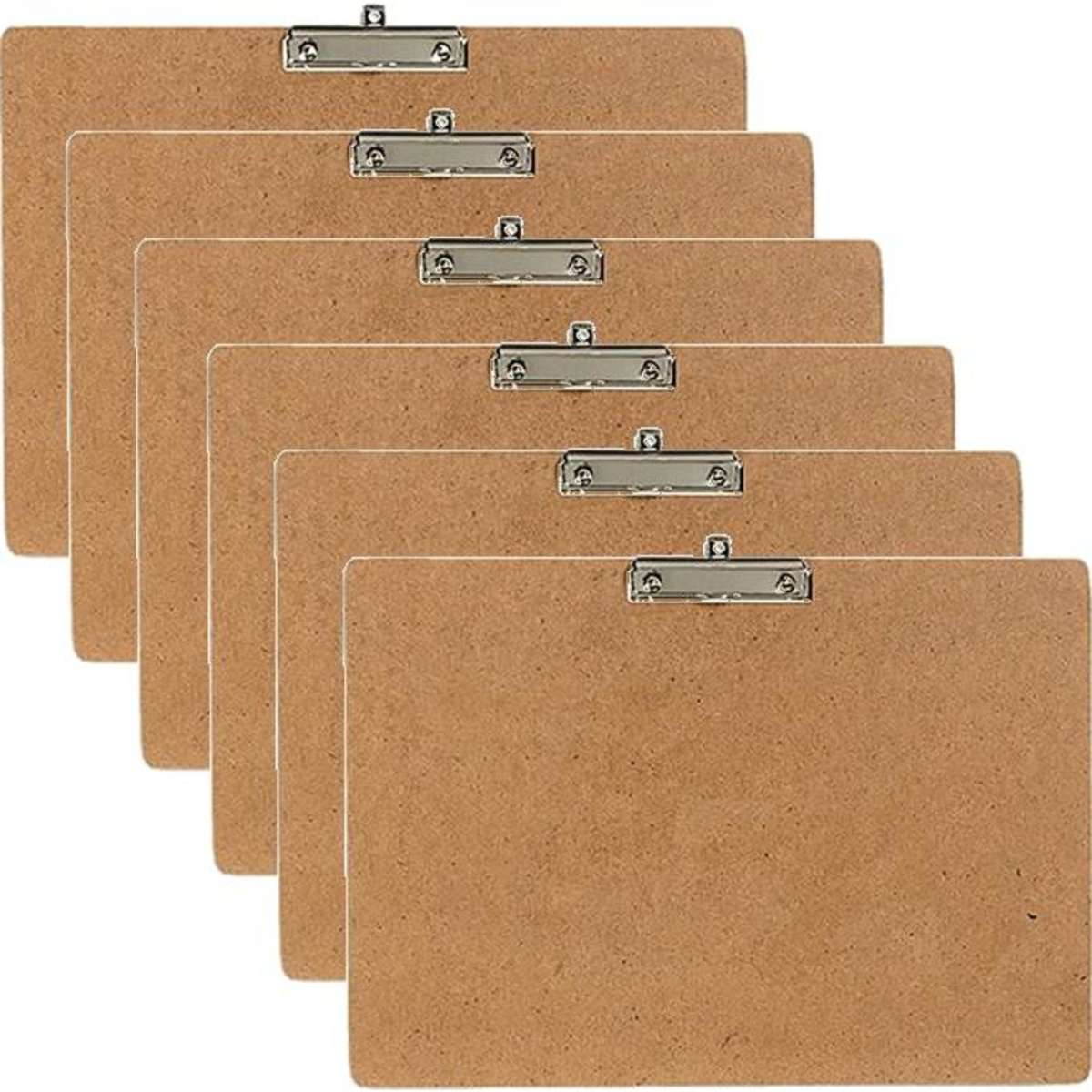 Marbig 6 Pack Masonite Clipboard Wire Clip A3 Large Landscape Woolworths