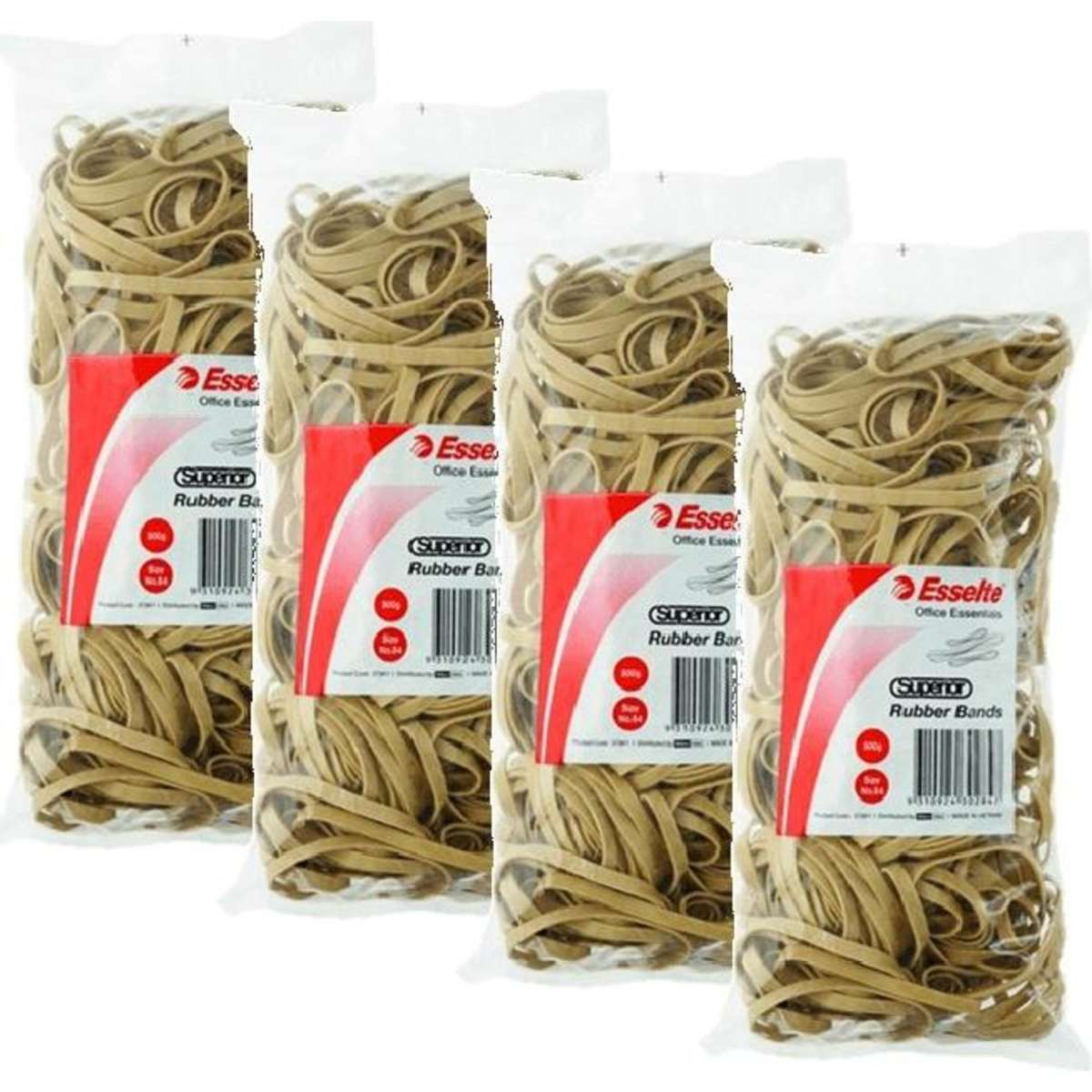 Superior Esselte Rubber Bands Size No.64 500G Bag Pack 4 Woolworths