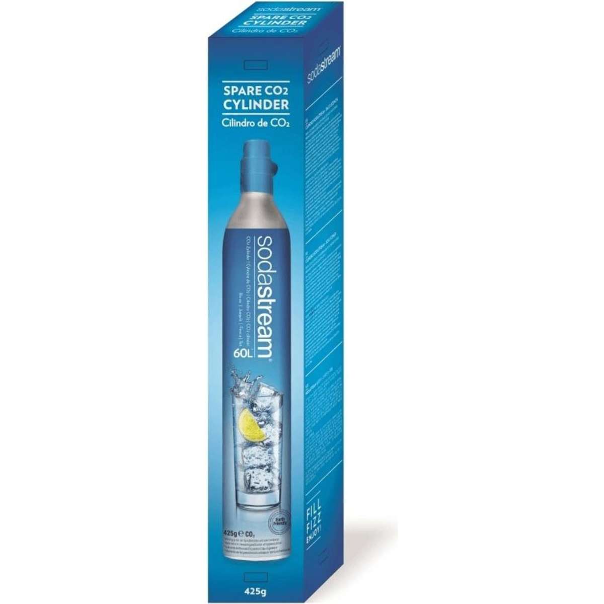 SodaStream Gas Cylinder Replacement Refill Spare 60L Pack 5 Woolworths