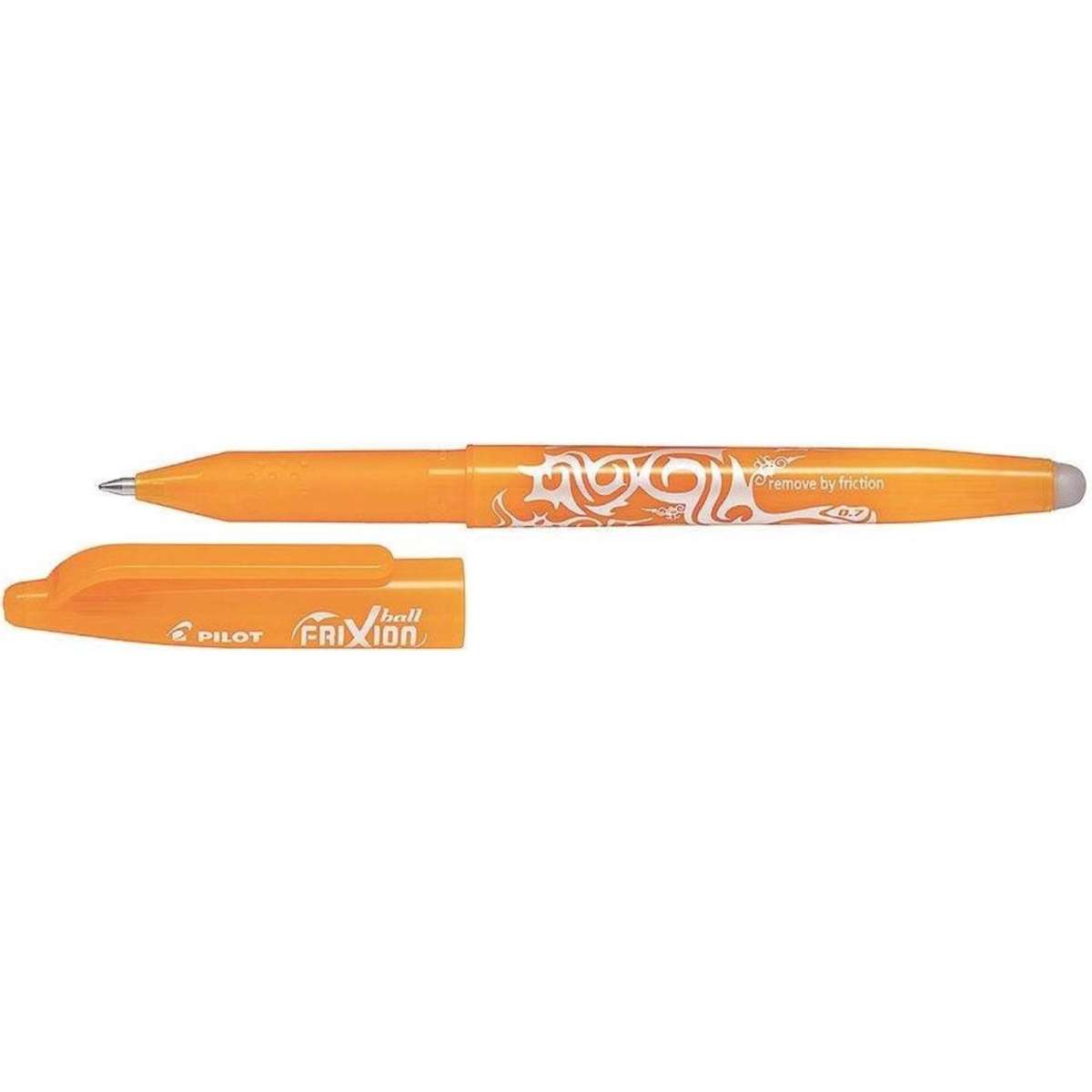 Pilot Frixion Erasable Gel Ink Pen 0.7mm Orange Box 12 Woolworths