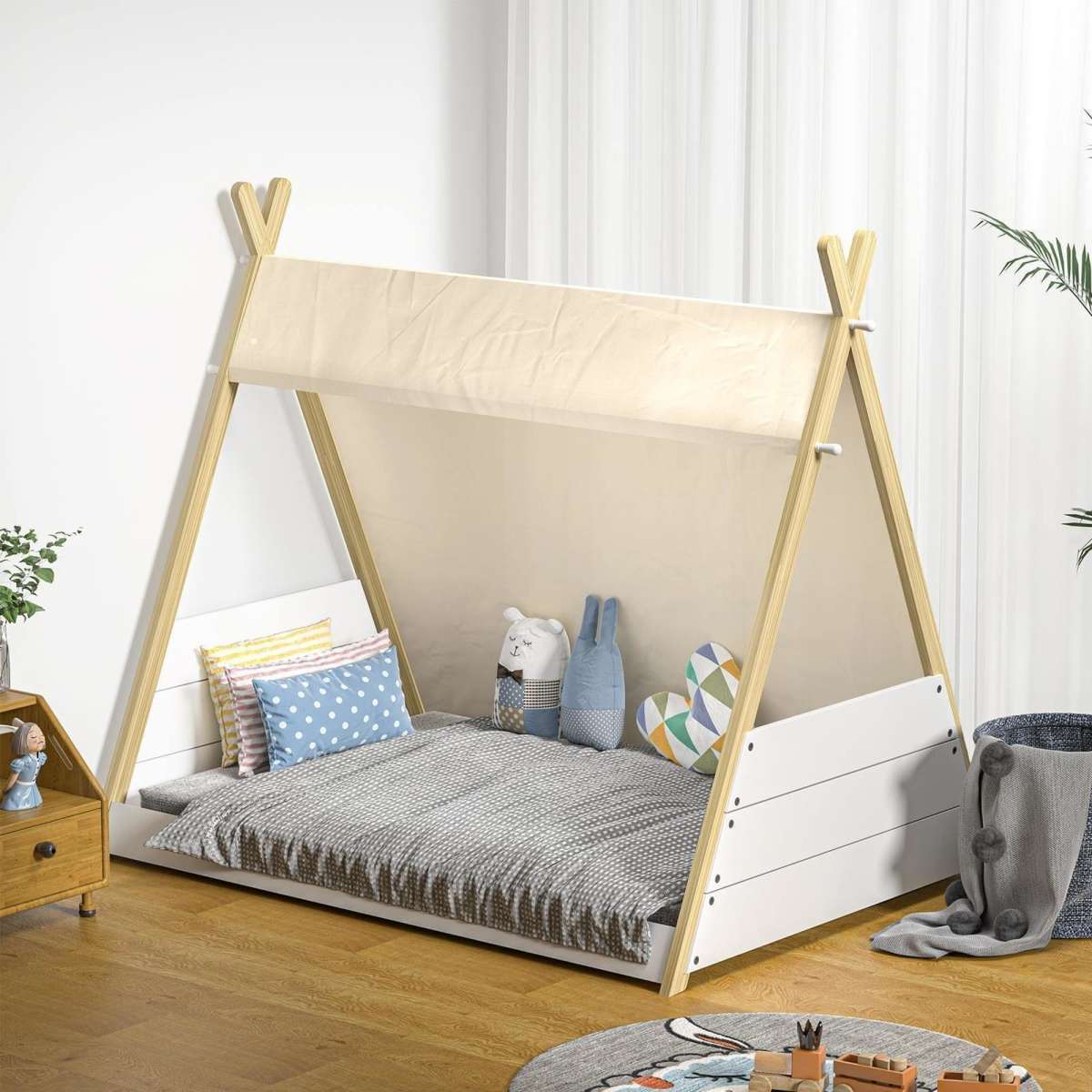 Single deals teepee bed