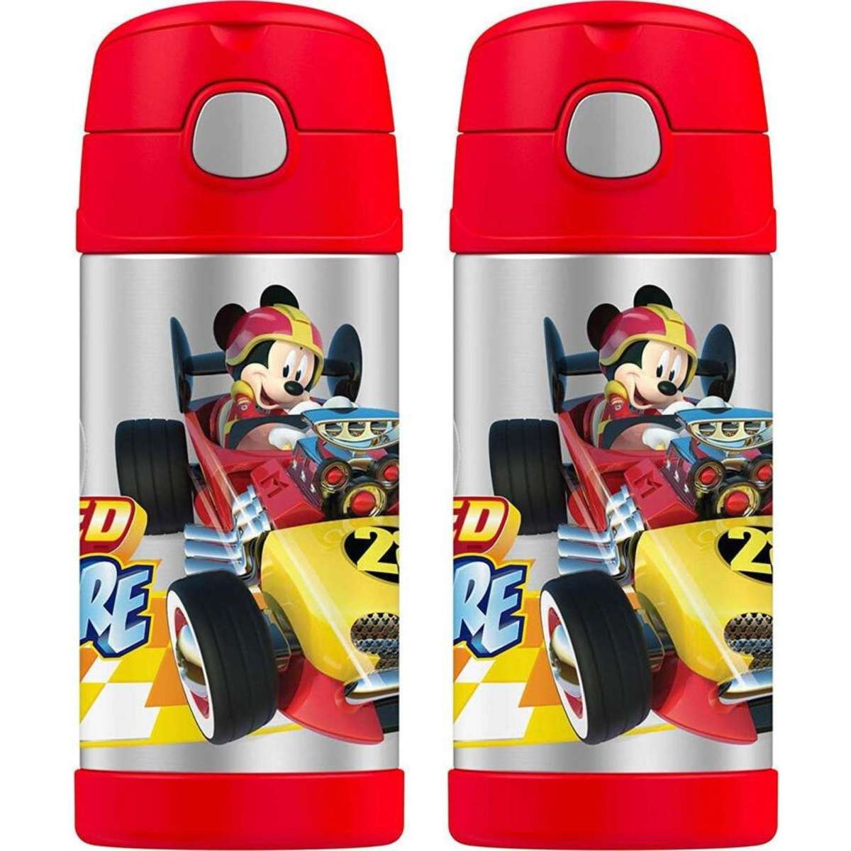 Thermos Funtainer Vacuum Insulated Drink Bottle Mickey 2PK 355ml Woolworths