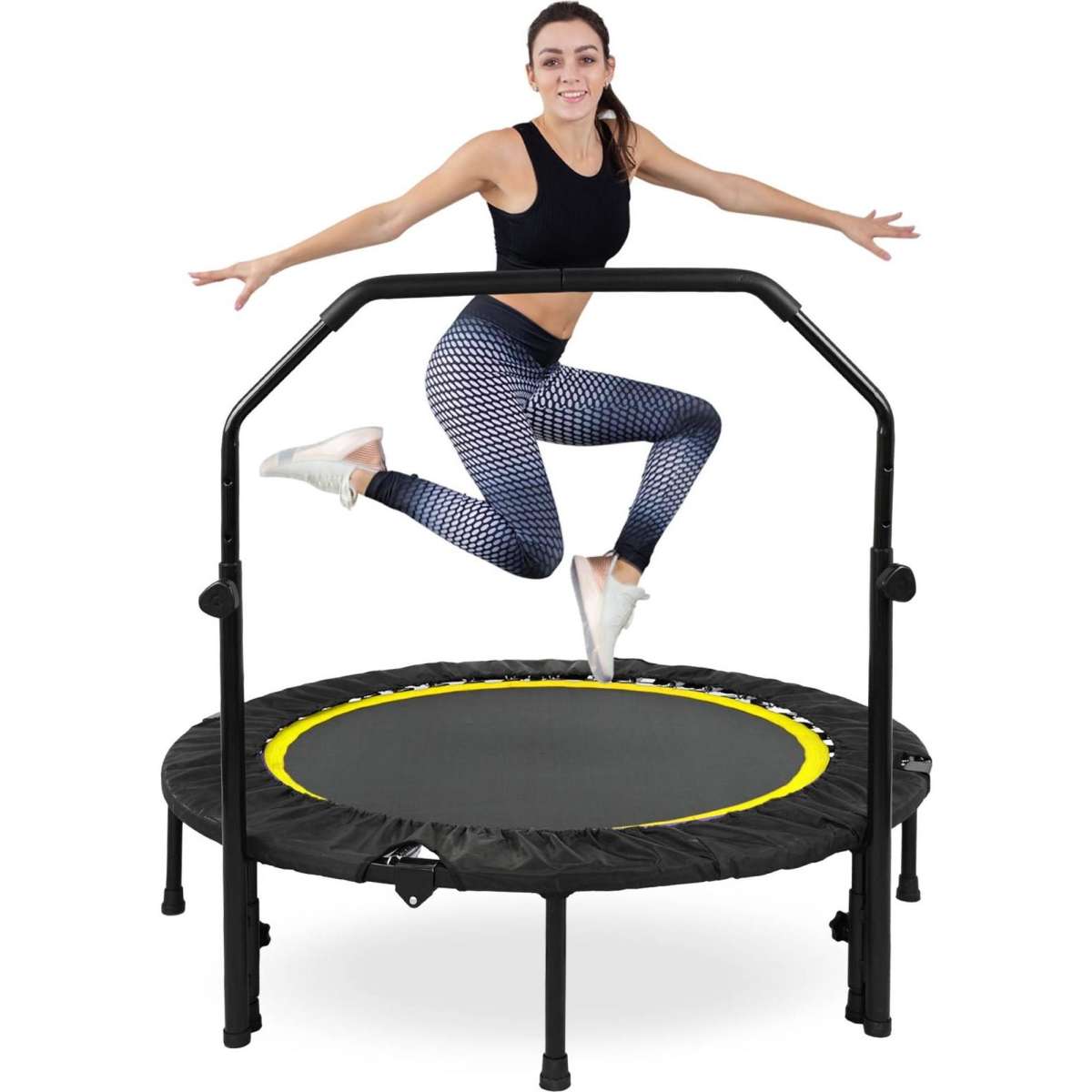 48 trampoline best sale with handle