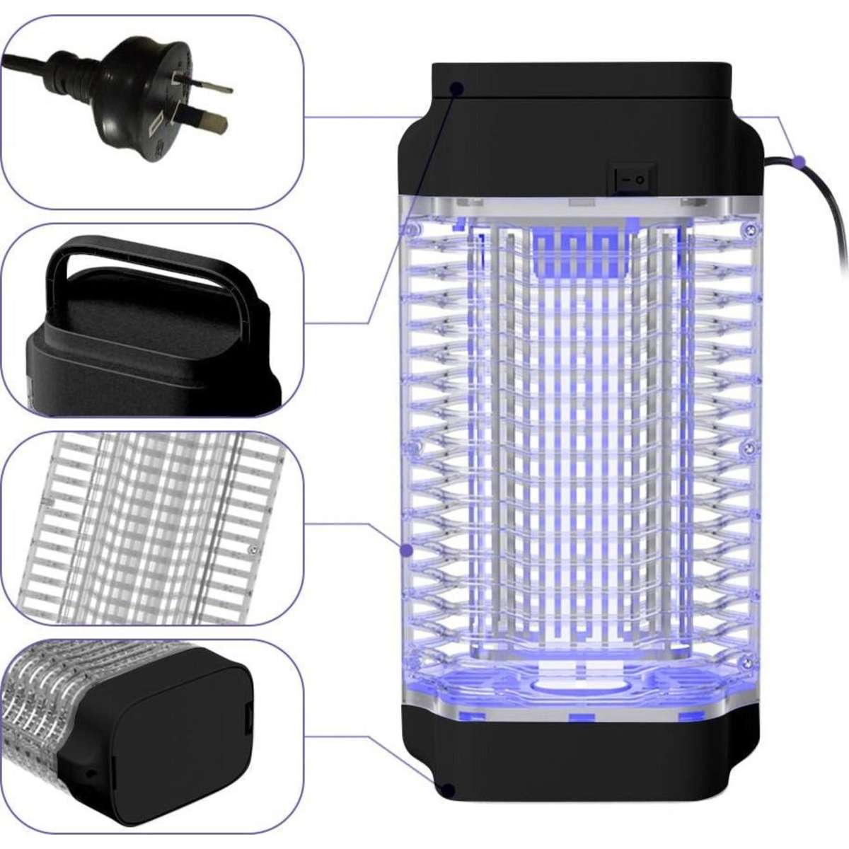 Salesbay Electric Bug Zapper Mosquito Insect Killer UV Lamp