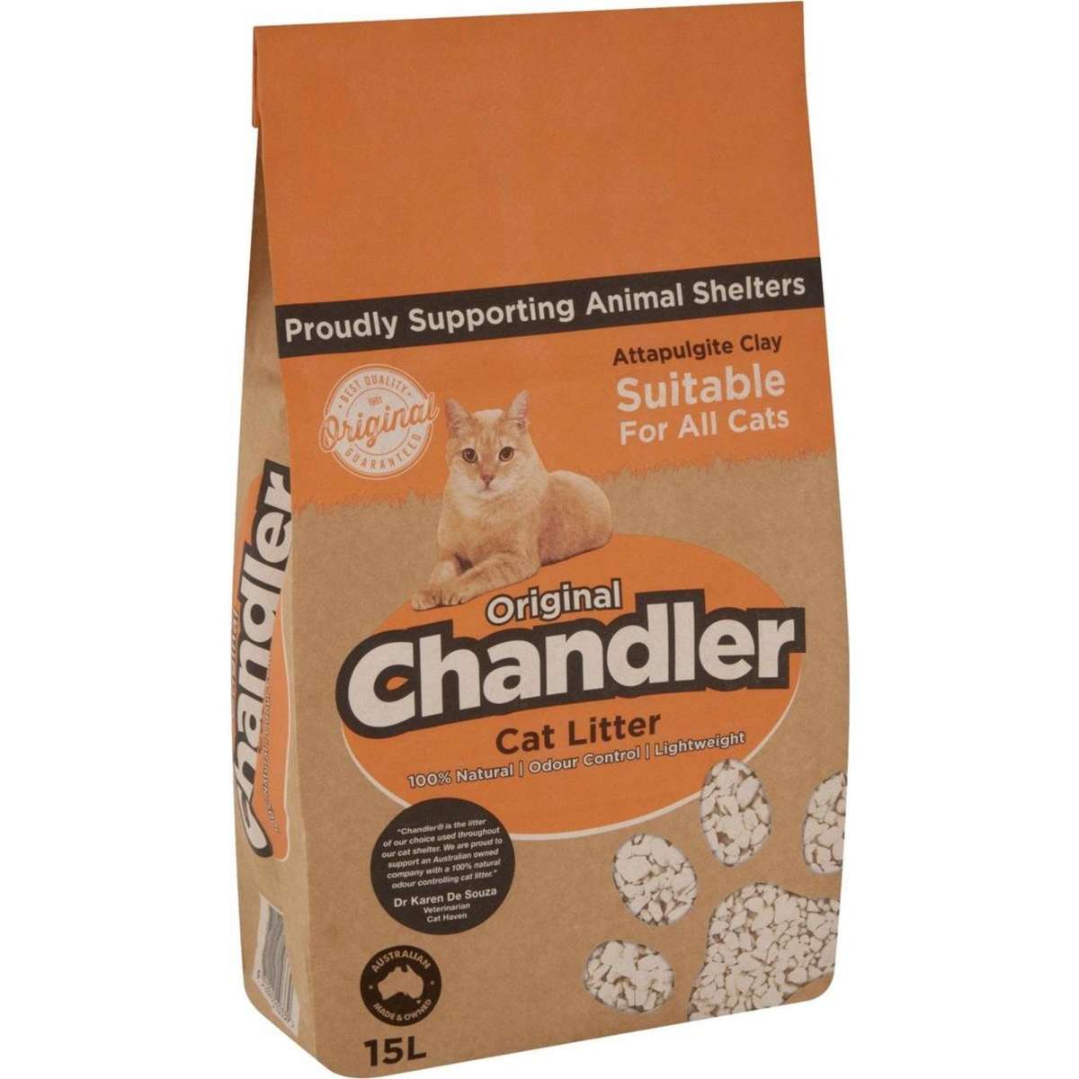 Chandler Original Cat Litter 15L Woolworths