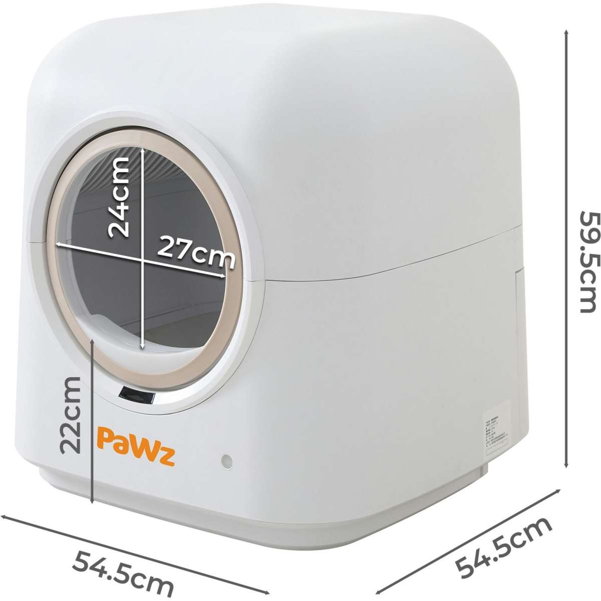 PaWz Smart Cat Litter Box Automatic SelfCleaning With App Remote