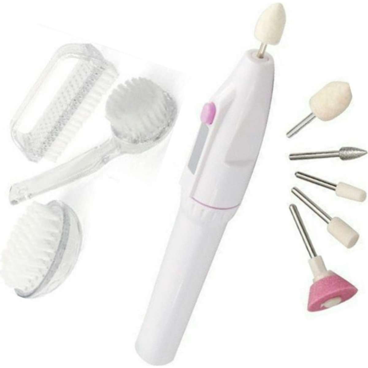 Ozoffer 1 set of Manicure Tool Nail Brushes Manicure Pedicure & Nail