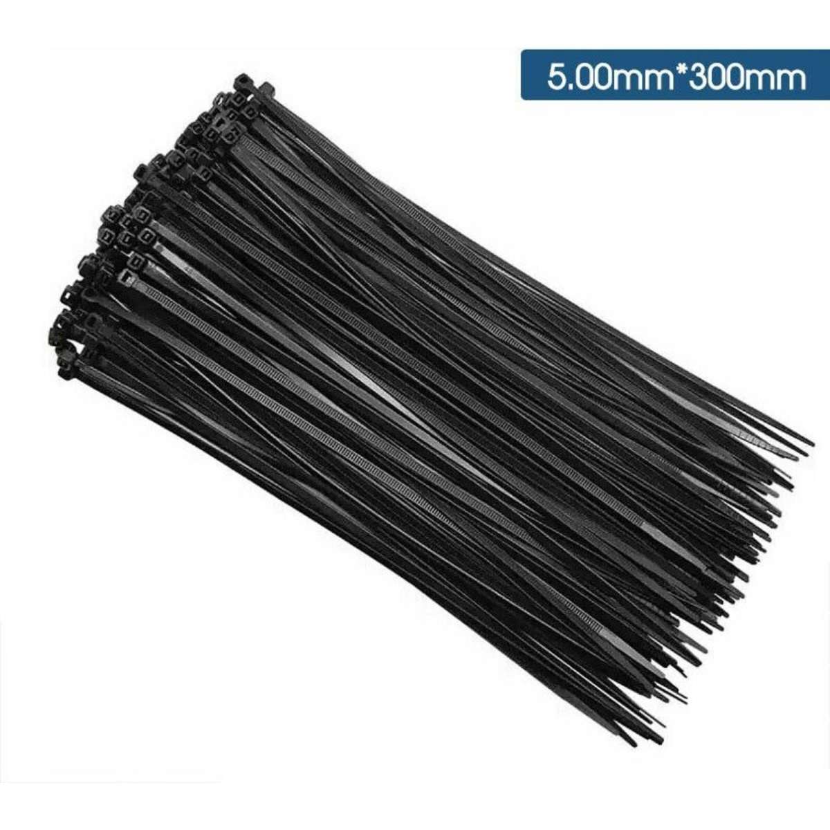 Ozoffer Cable Ties Zip Ties Nylon UV Stabilised Bulk Black Cable Tie