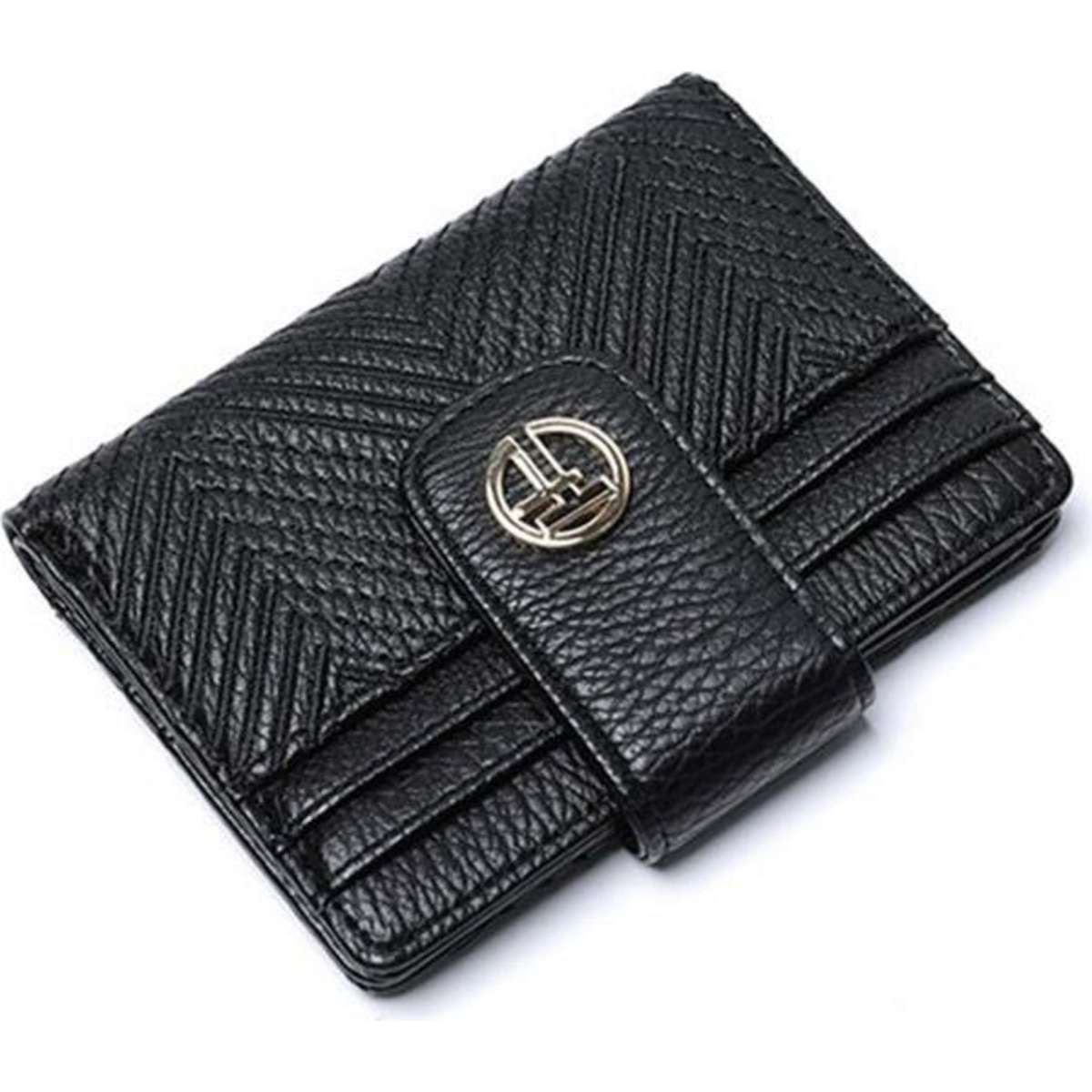 Tosca Women's/Ladie's Card/Cash Holder Wallet Purse - Black | Woolworths