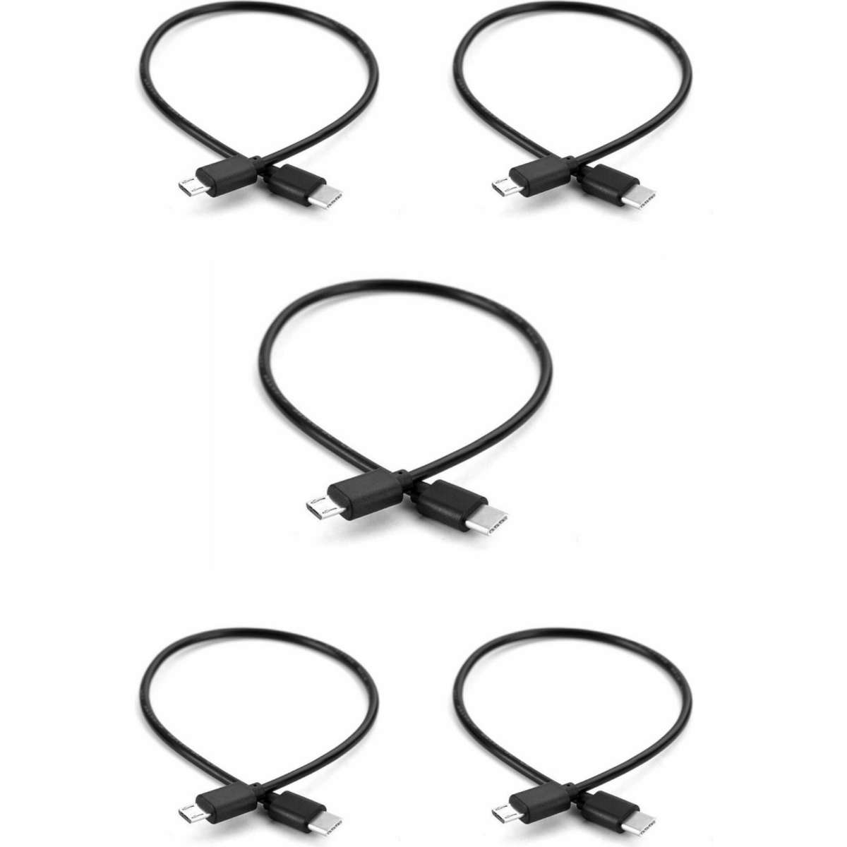 Ozoffer 5X TypeC (USBC) to Micro USB Charging Data Sync OTG Cable
