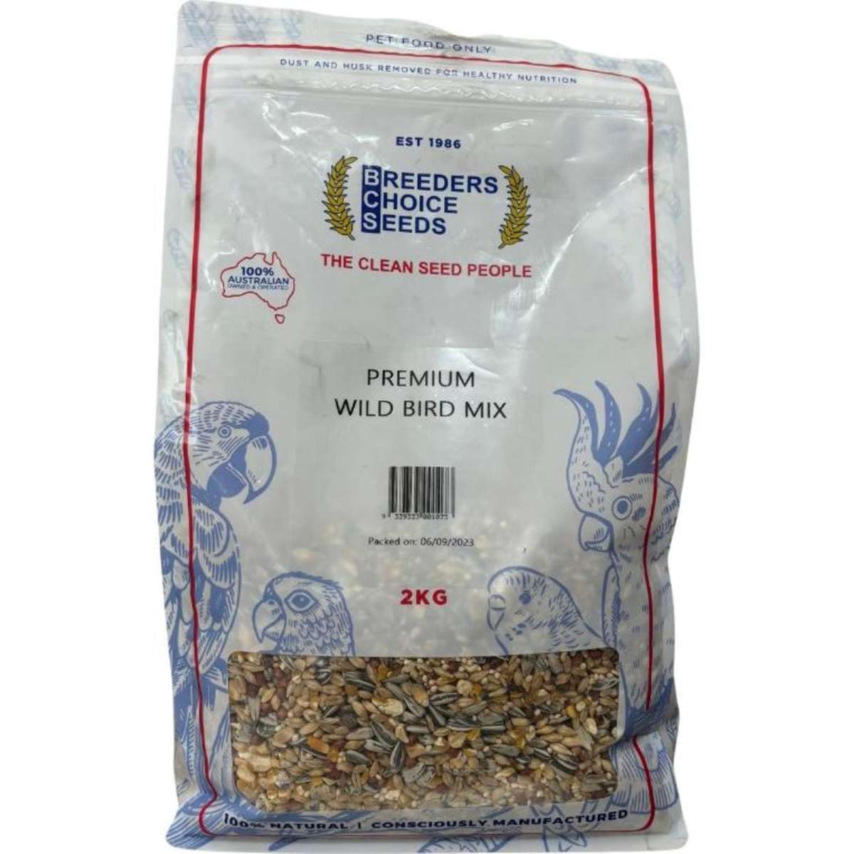 Breeders Choice Wild Bird Mix 2Kg Woolworths