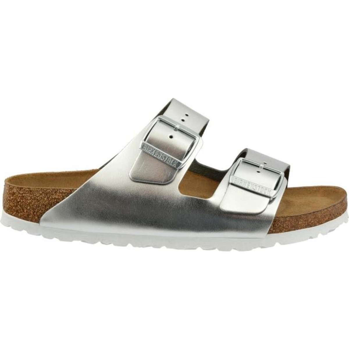 Birkenstock Unisex Arizona NL SFB Metallic Narrow Fit Sandal