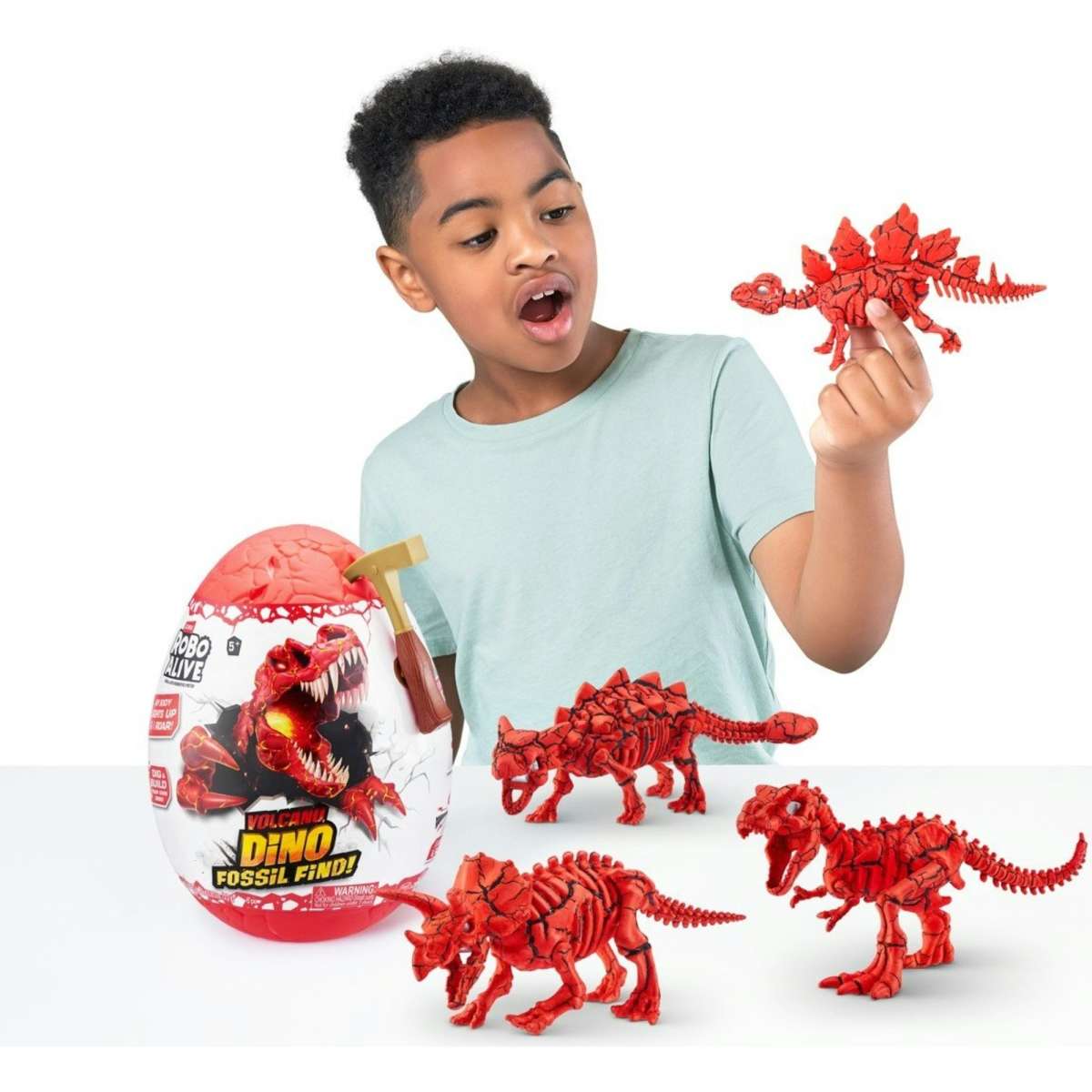 Robo Alive Volcano Dino Fossil Find Designs may vary Woolworths