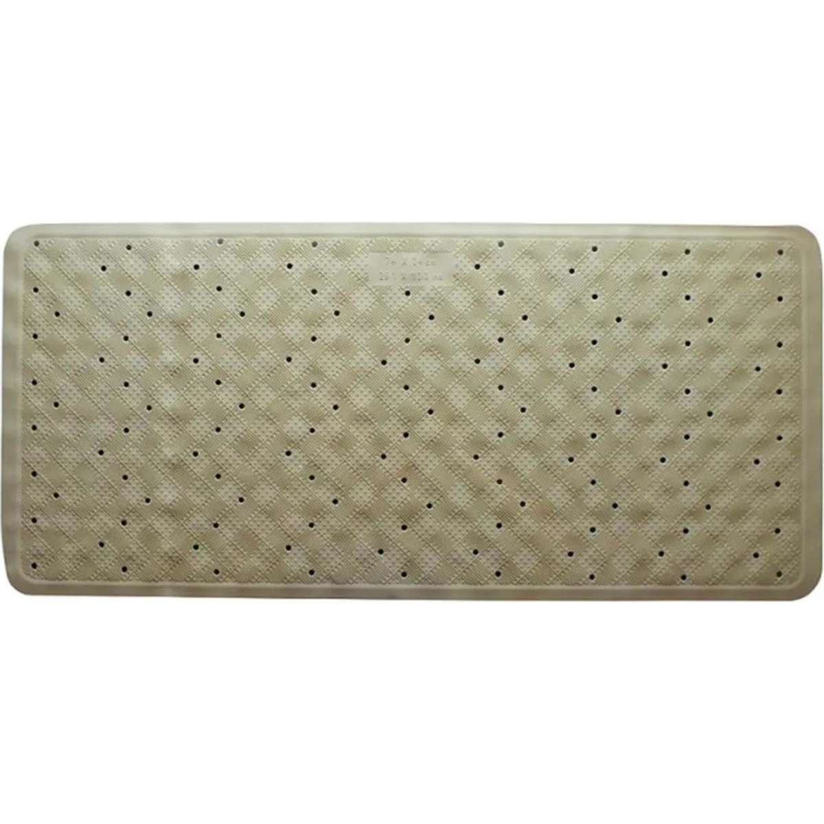 BR Home Anti Slip Loofah Shower Rug Non Slip Bathroom Bath Mat Carpet