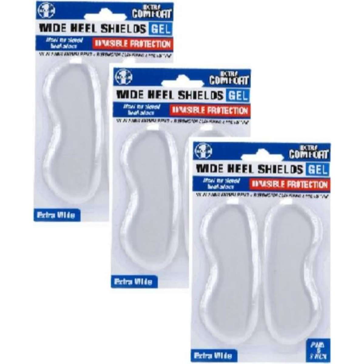 Ozoffer 3 Pairs Invisible Heel Protectors Heel Grips For Ladies Shoes