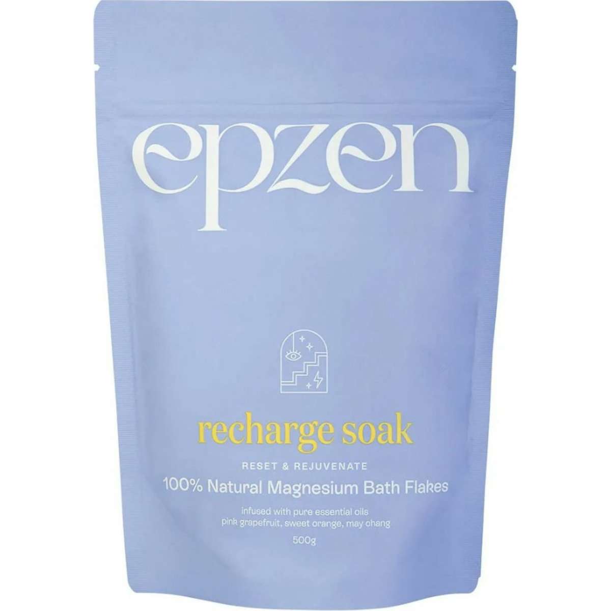 Epzen Recharge Soak Reset & Rejuvenate 100 Natural Magnesium Bath