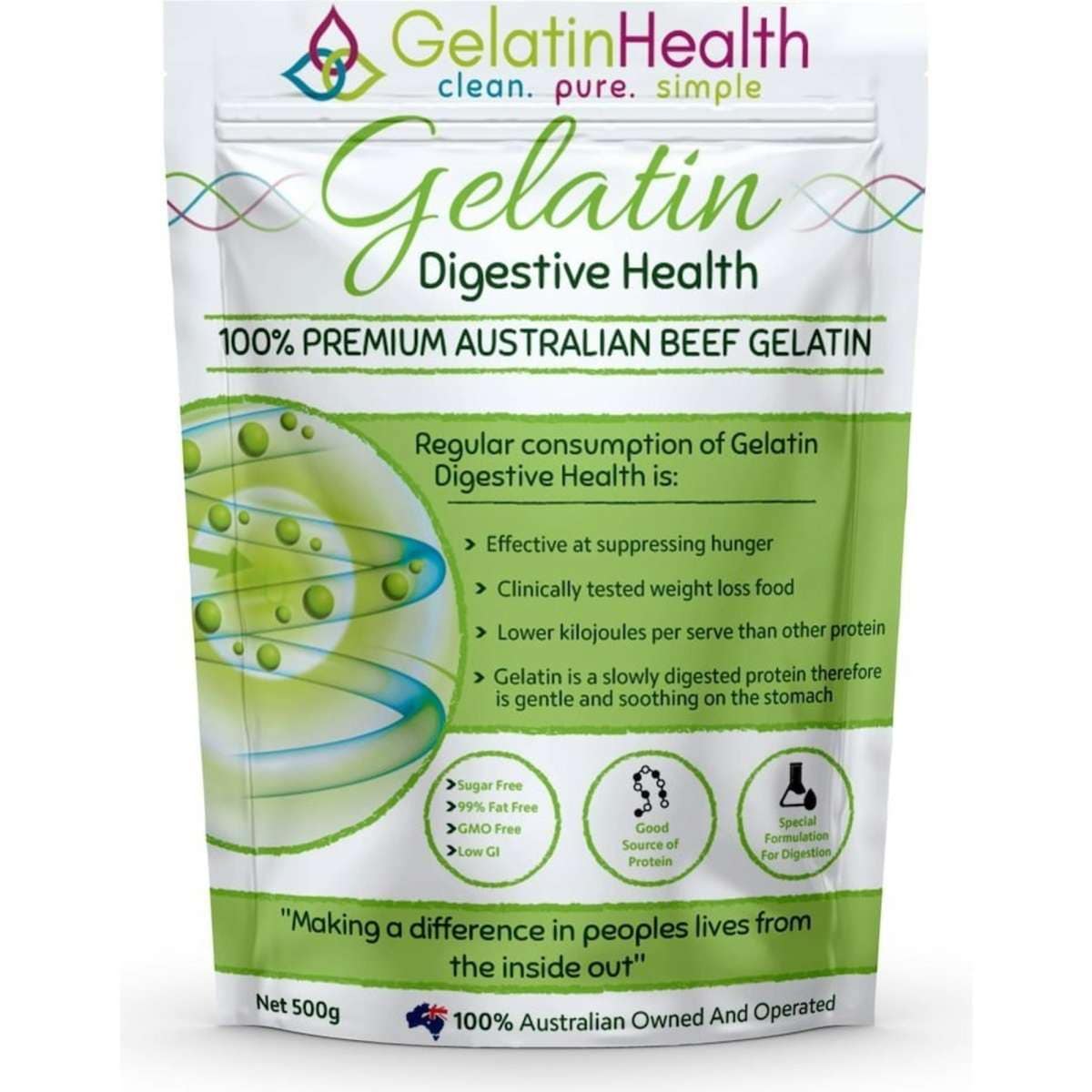 Gelatin Health Gelatin Food Grade 1kg Woolworths