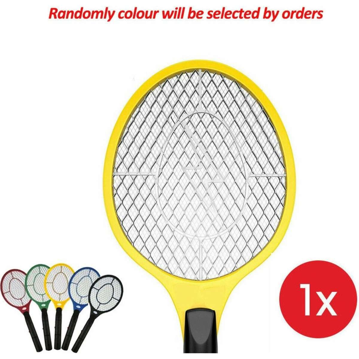 Ozoffer Electronic Fly Swatter Mosquito Bug Insect Kill Zapper Racket