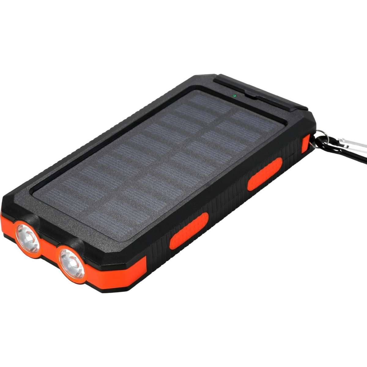 10000mAh Portable Solar Power Bank External Battery Dual USB Phone