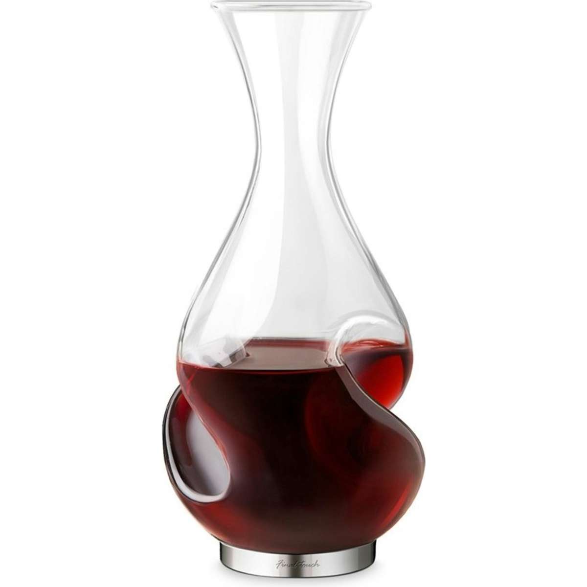 Final Touch Conundrum Aerator Wine Decanter Glass Clear 750ml Woolworths