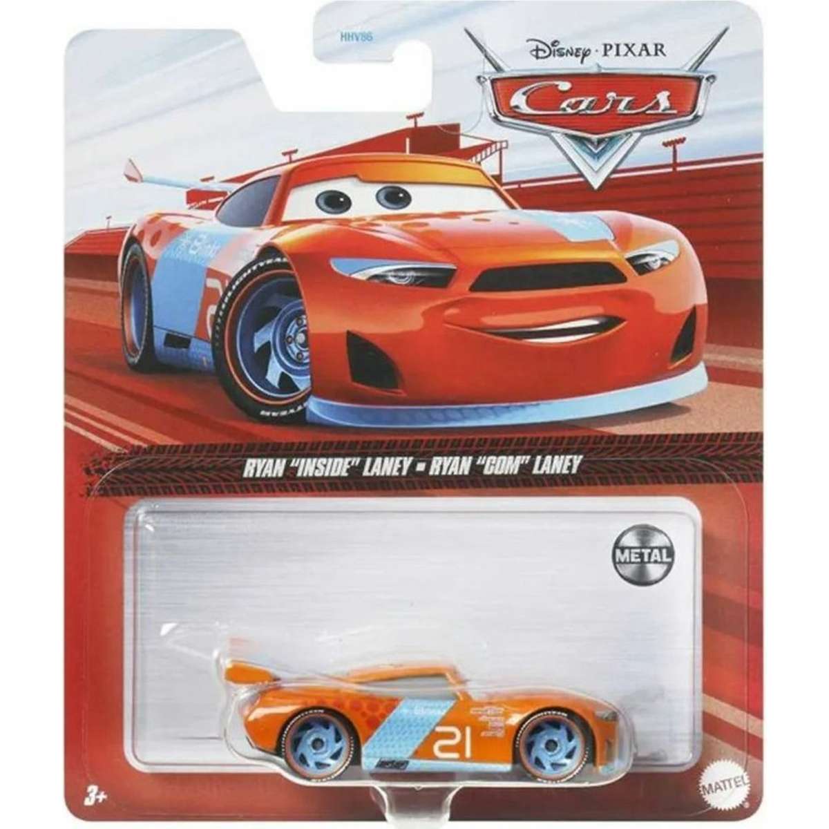 Mattel Disney Pixar Cars Diecast Ryan Inside Laney Toy 1EA Woolworths