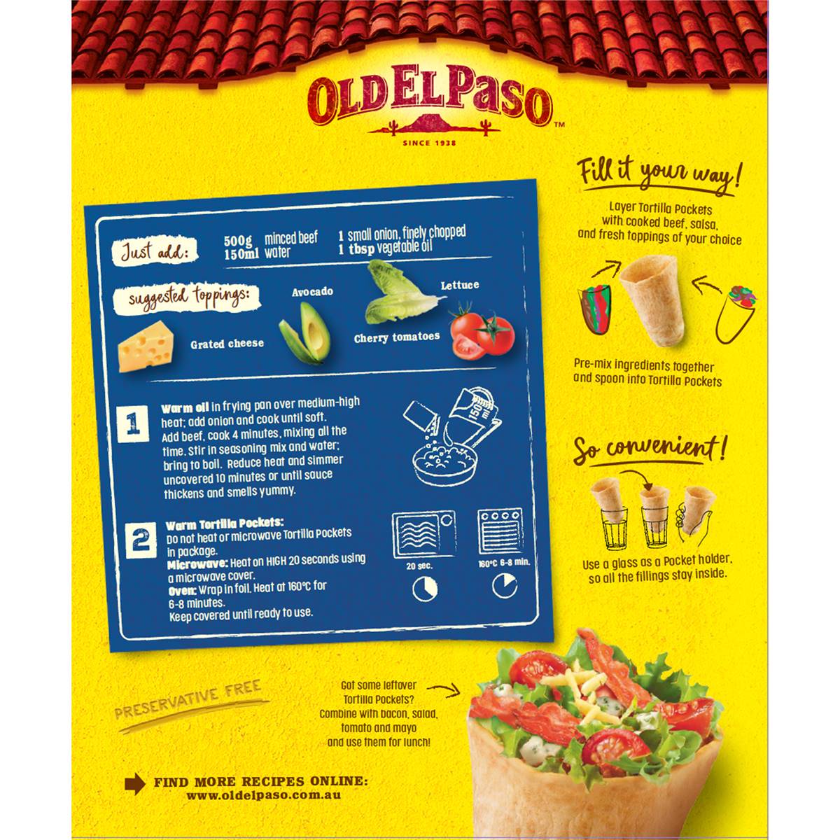 old-el-paso-tortilla-pockets-kit-original-mexican-style-375g-woolworths