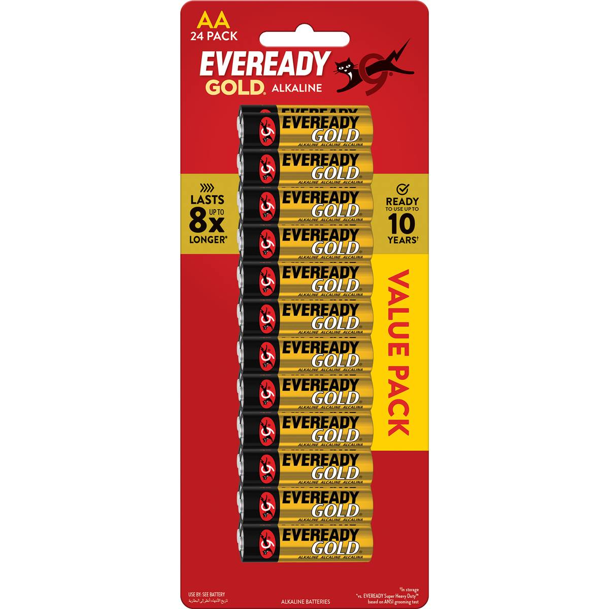 Eveready Gold Aa Batteries 24 Pack Woolworths