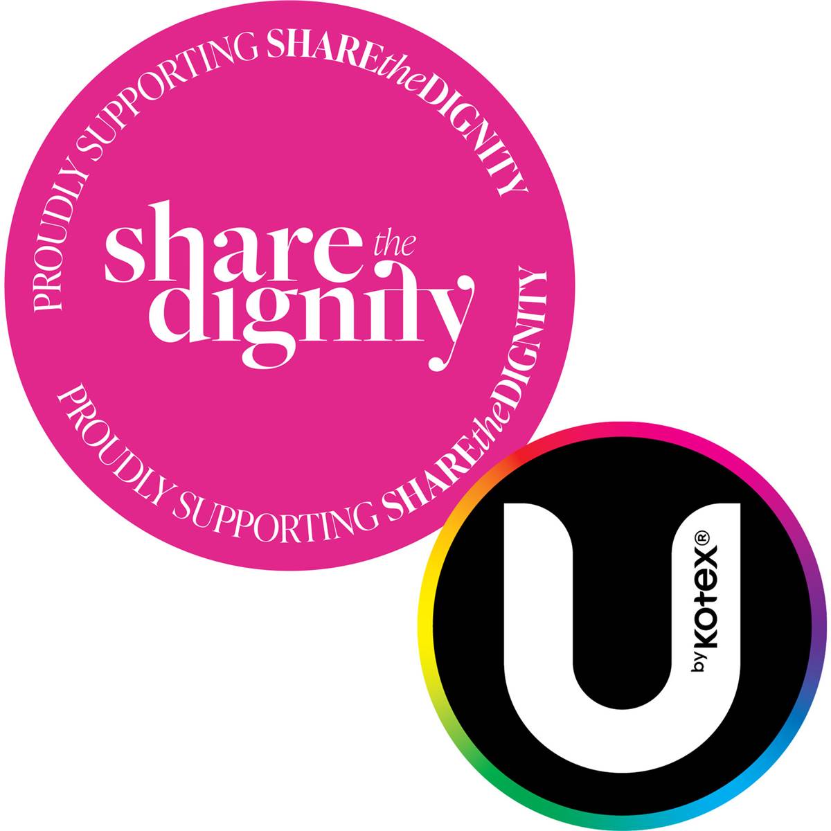 Share The Dignity $2 Donation Including 1 X U By Kotex Donation