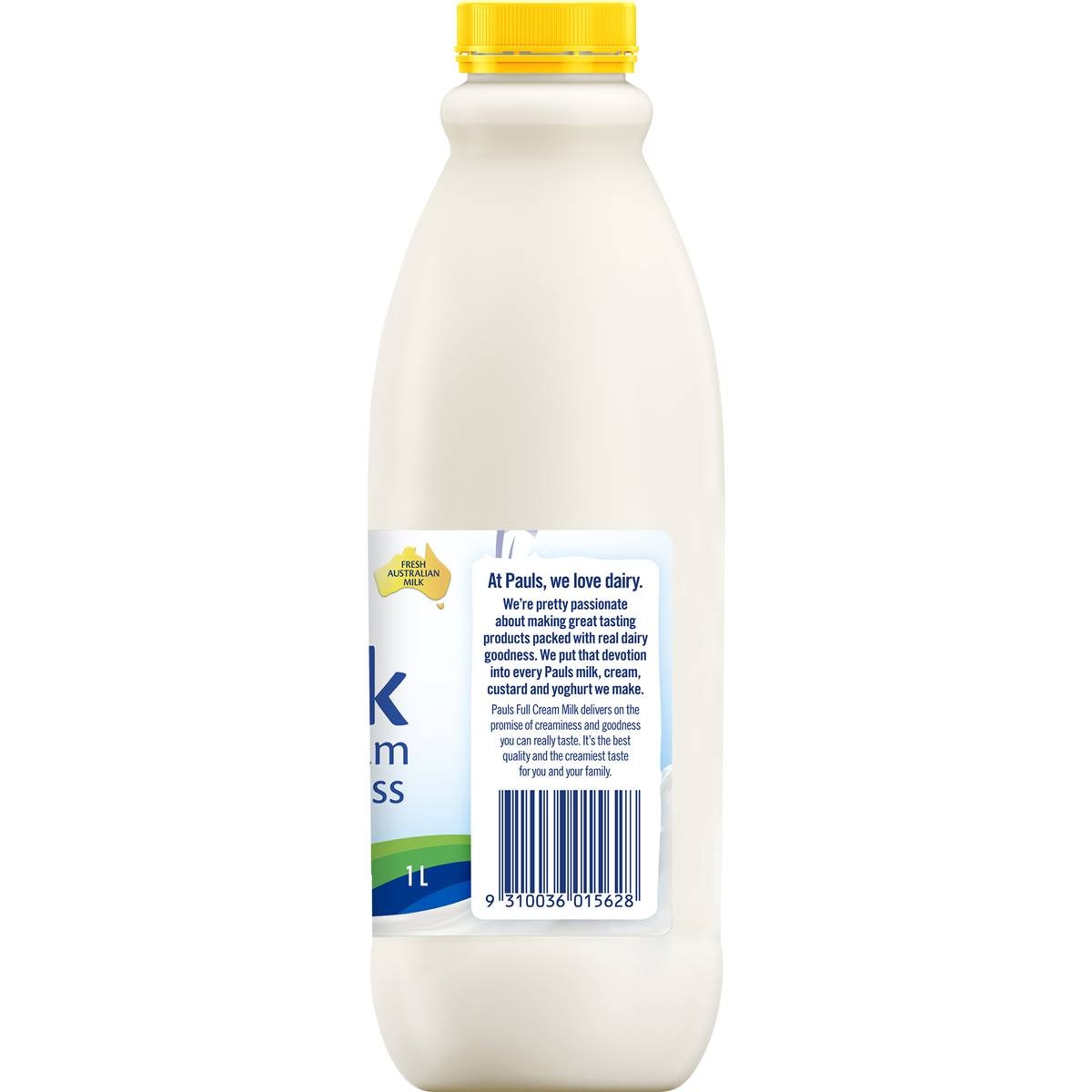 Pauls Full Cream Milk 1l Woolworths
