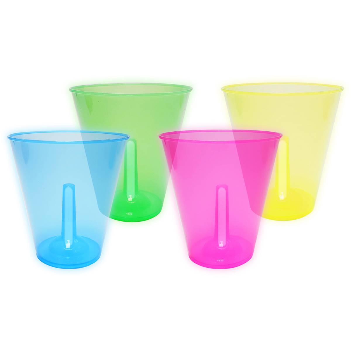 Glow Cups 4 Pack | Woolworths