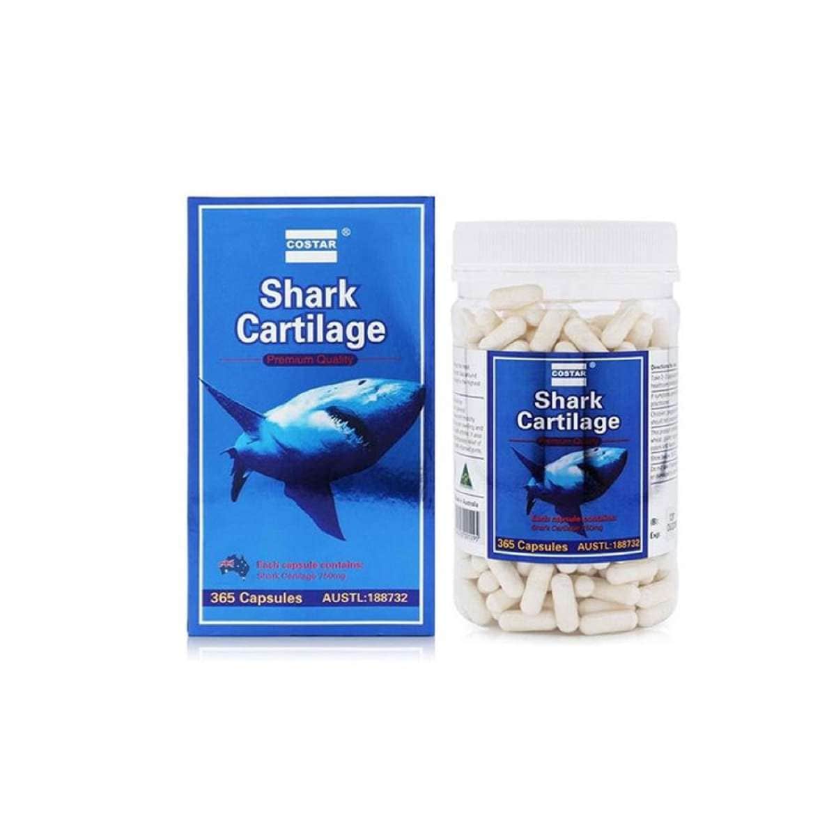 Shark Cartilage 750mg 365 Capsule