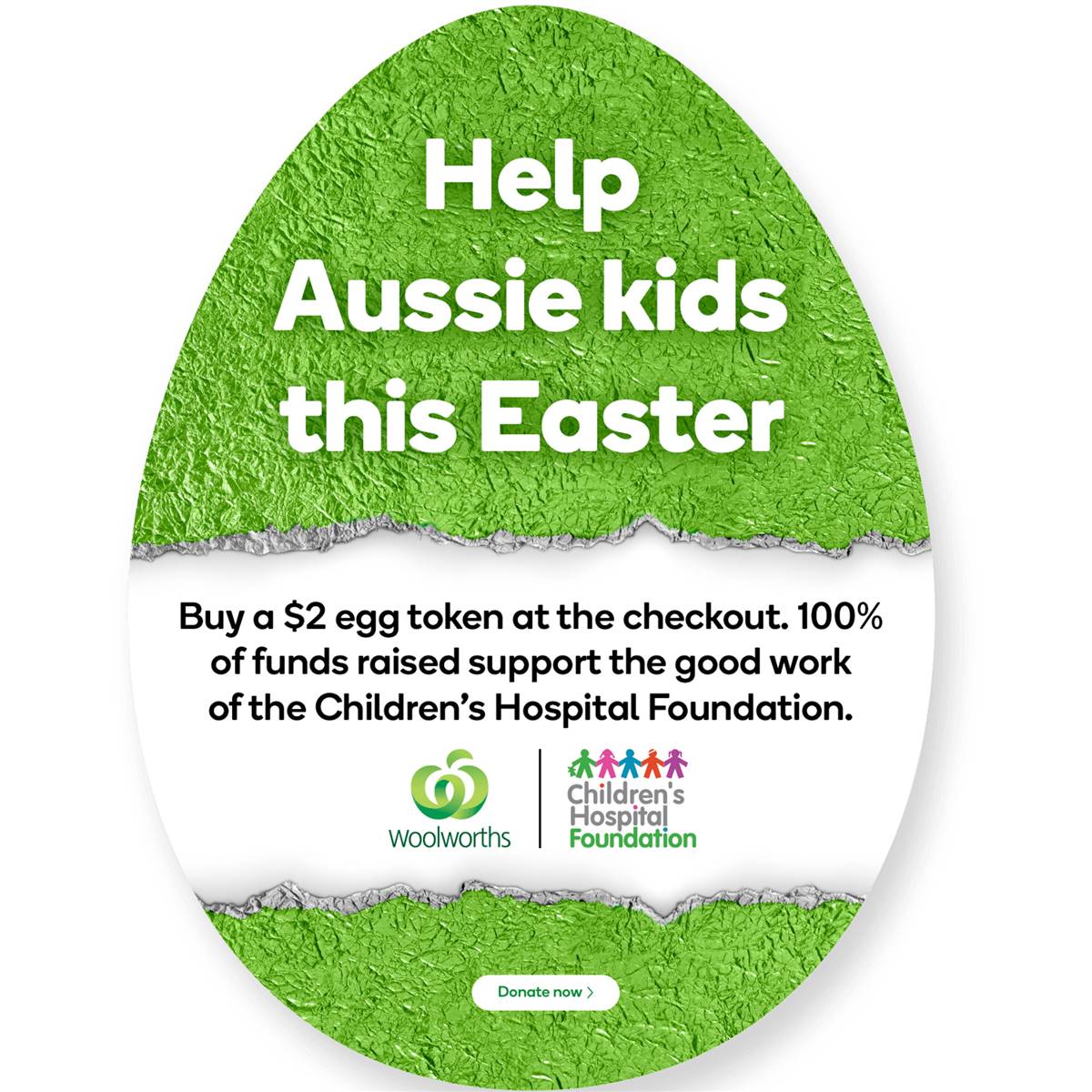 Children's Hospital Foundation Donation $2