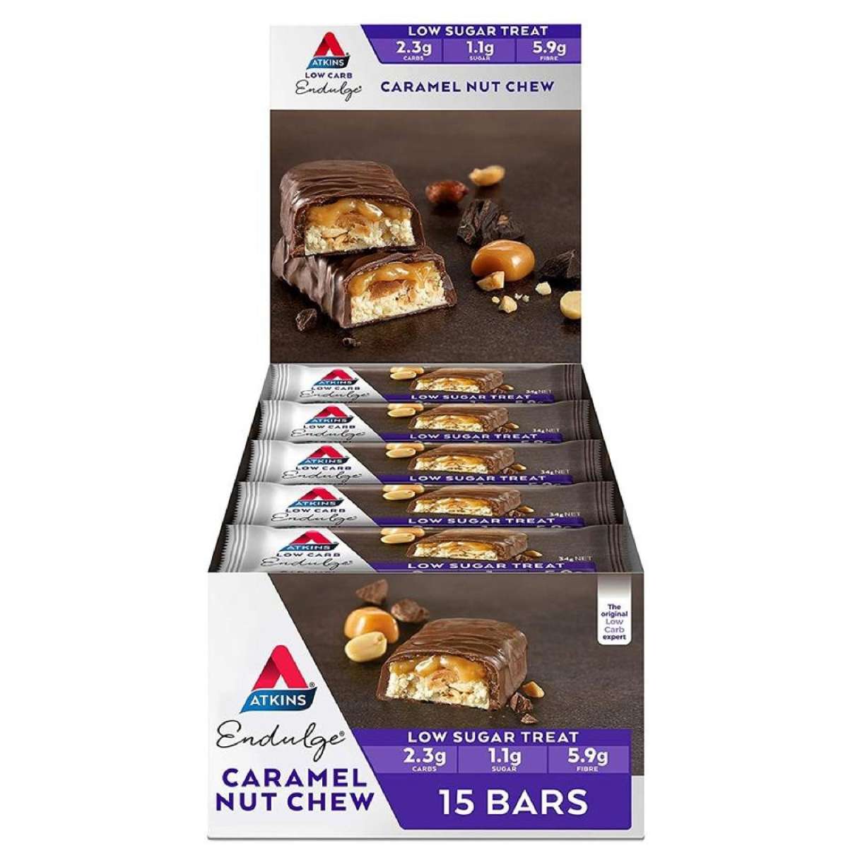 Low Carb/Sugar Endulge Protein Bar Flavoured