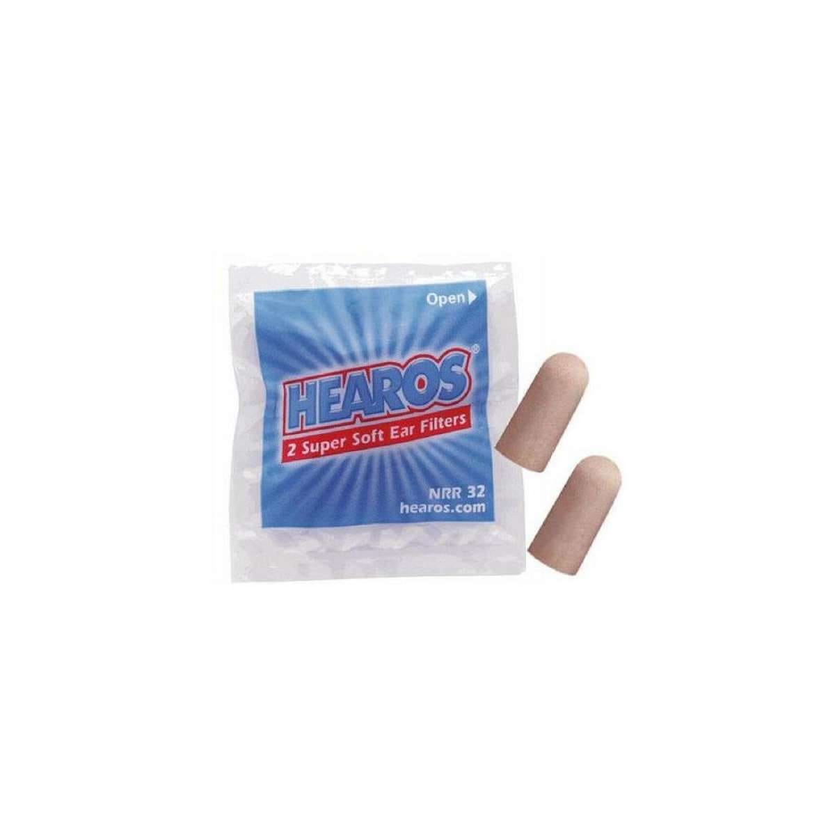 Hearos 32 Decibel Ear Plugs Single Pair Pack