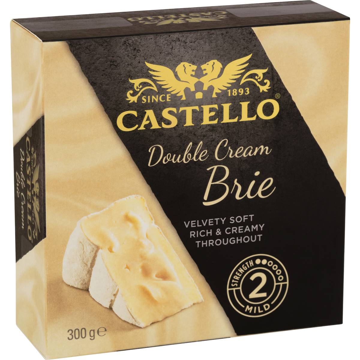 Castello Double Cream Brie 300g Woolworths