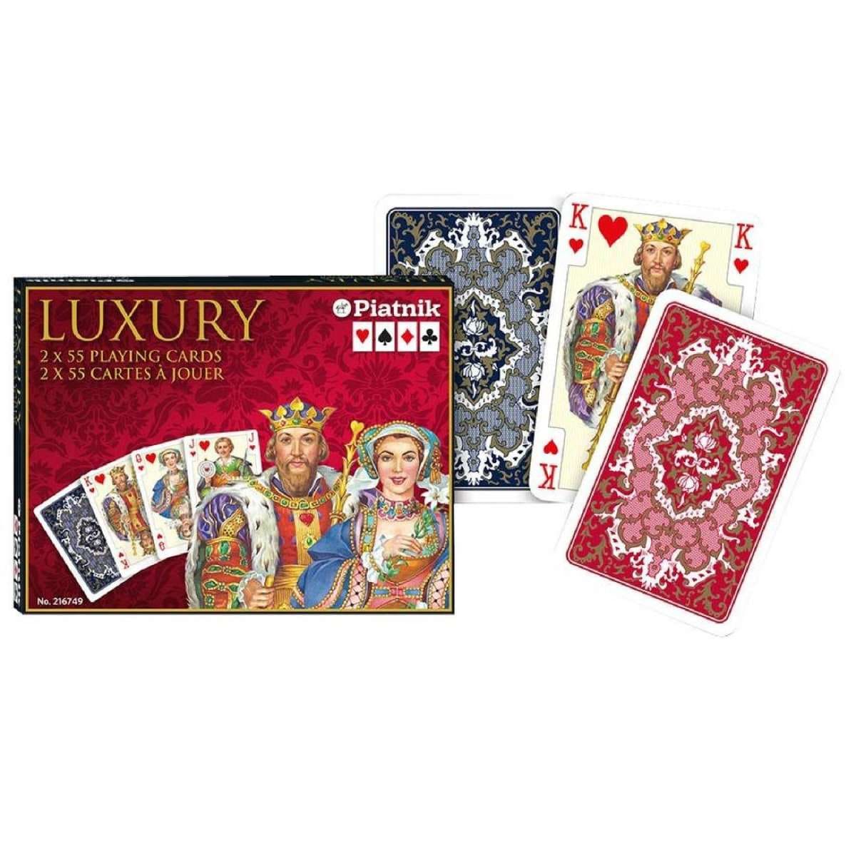 Luxury Deluxe Bridge Playing Card Game (PIA2167) | Woolworths