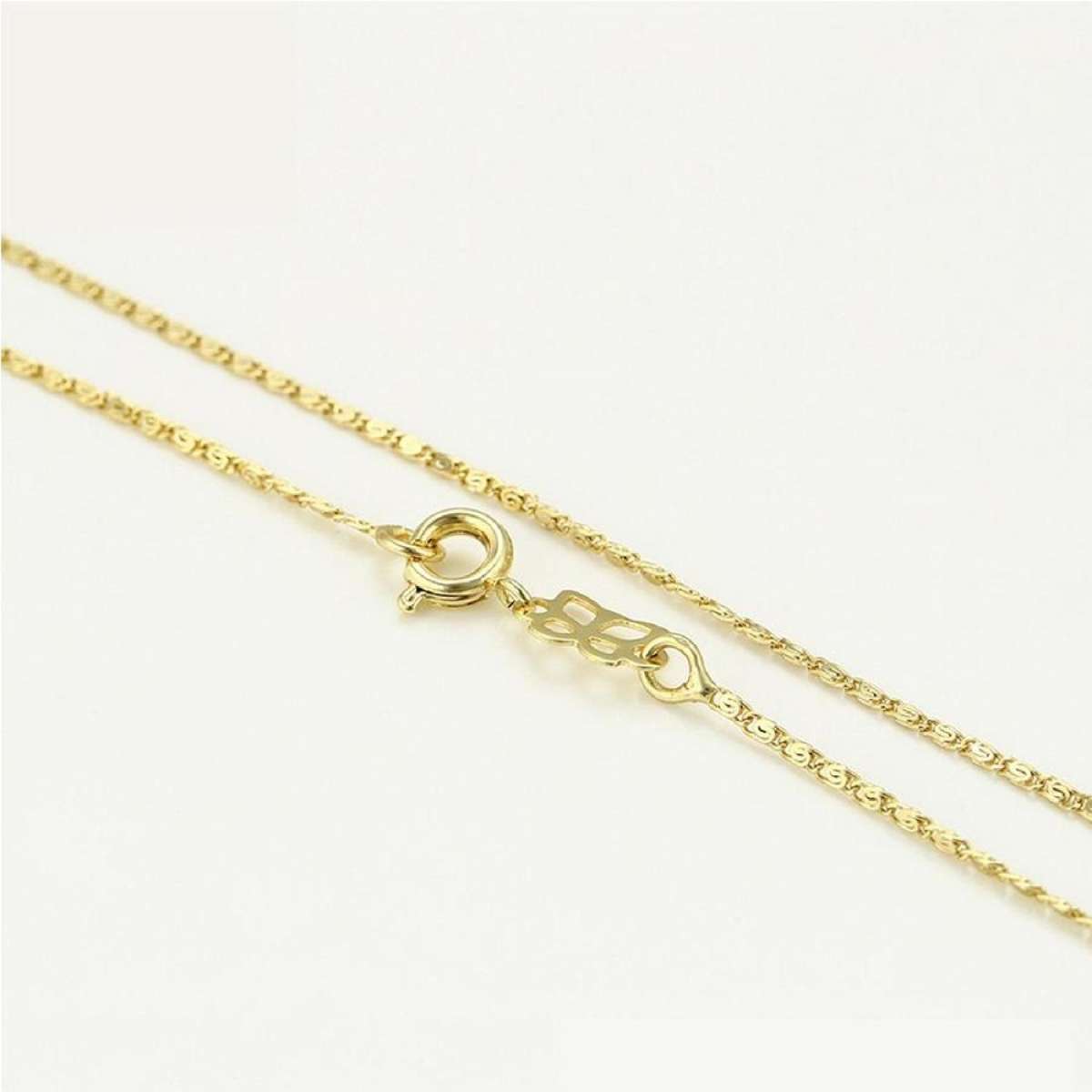 Mens Box Chain Necklace In 18K White Gold, 3.4mm | David Yurman France - Foto 5